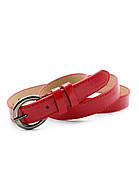 Жіночий ремінь 2,3 х 110 см Червоний zhn-kz-kit23-012, фото 2