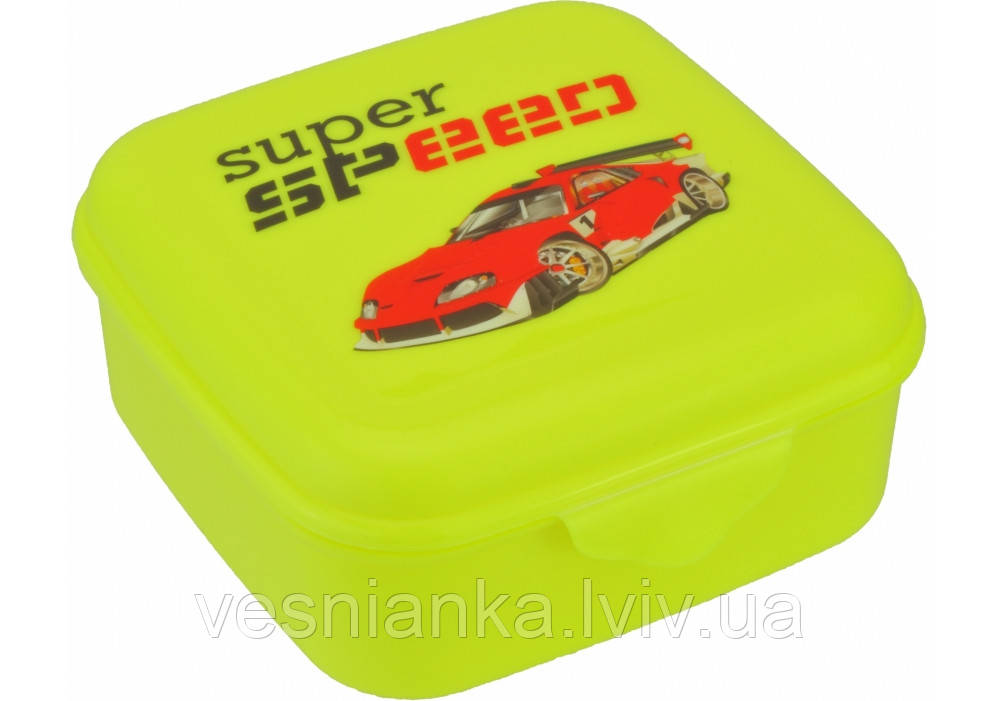 Дитячий контейнер для їжі. Ланч-бокс 850мл. "Super Speed" 98395 Economix