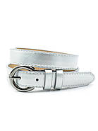 Жіночий ремінь 2,3 х 110 см Срібний zhn-kz-kit23-014, фото 2