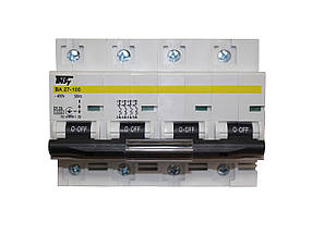 Автоматичний вимикач ВА27-100 4Р 125А 10 кА х-ка D Ny95504920, фото 2