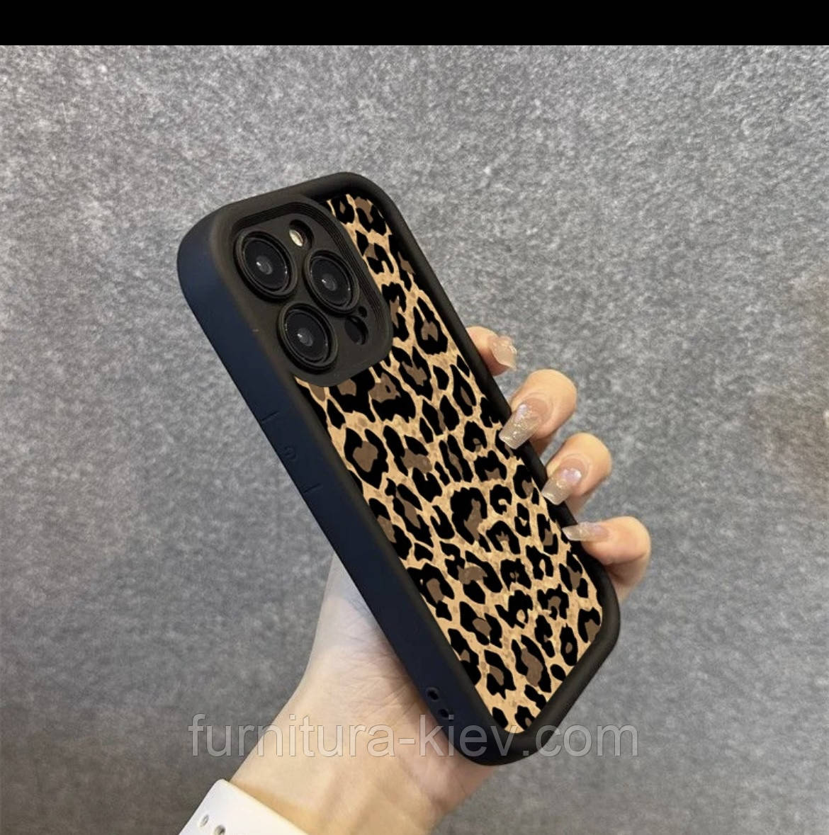 Чехол для телефону з леопардовым принтом для iPhone 13 pro max