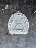 Чоловіча кофта світшот Levis M2059 біла, фото 3