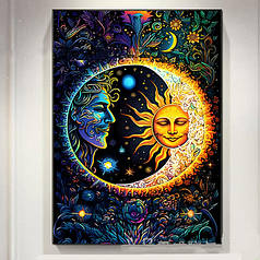 Набір алмазна мозаїка Сонце і вітер 40х30 см