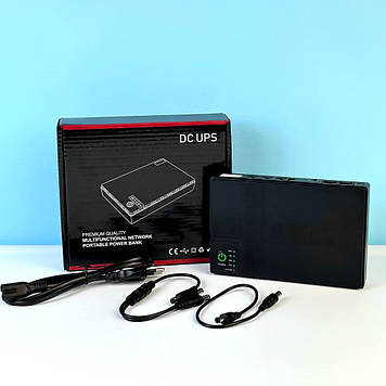Джерело безперебійного живлення UPS DC1018P 10400mAh + USB + DC: 9V та 12V