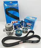 Комплект ременя ГРМ (ремінь + 2 розміри +помпа) ВАЗ 2110-12 LSA Словаччина, фото 3