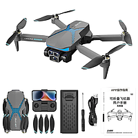 Радіокерований квадрокоптер Міні-дрон літаючий AE7 з камерою 4K. до 100 м, політ до 20 хвилин + кейс