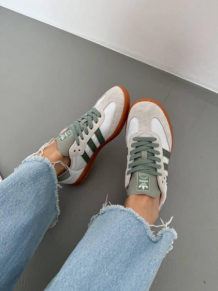 Adidas Samba White Green Krosonavtik 2332504784