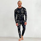 🔥 Комплект термобілизни "Esdy. Level-1" (multicam black) чорний мультикам флісова термо-білизна тактична, фото 5