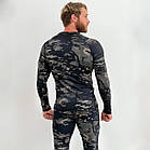 🔥 Комплект термобілизни "Esdy. Level-1" (multicam black) чорний мультикам флісова термо-білизна тактична, фото 7