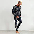 🔥 Комплект термобілизни "Esdy. Level-1" (multicam black) чорний мультикам флісова термо-білизна тактична, фото 6