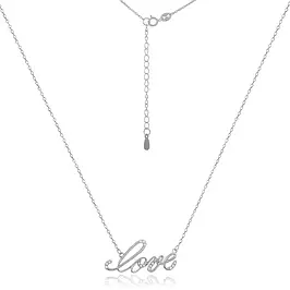 Срібні кольє з покриттям родію