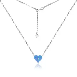 Срібні кольє з опалом