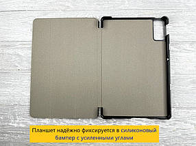 Чохол книжка Crazy Horse на Xiaomi Redmi Pad SE (11") / світло-зелений, фото 4
