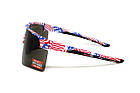 Окуляри захисні Global Vision Onyx USA Flag (gray), сірі в оправі прапор США, фото 7