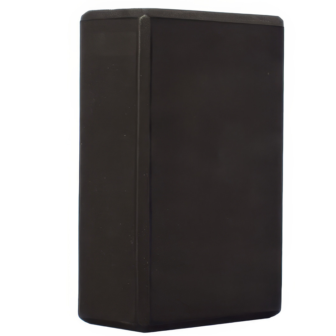 Блок для йоги MS 0858-7 Чорний 23x15x7.5 см Блок для вправ та тренувань, фото 1