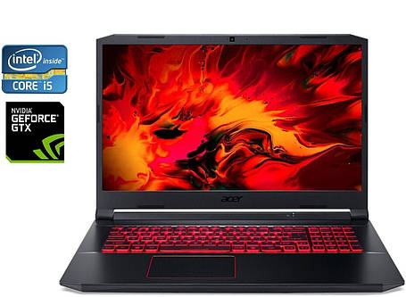 Ігровий ноутбук Acer Nitro 5 AN515-54/ 15.6" 1920x1080/ i5-9300H/ 16GB RAM/ 256GB SSD+1000GB HDD/ GTX 1650 4GB, фото 1