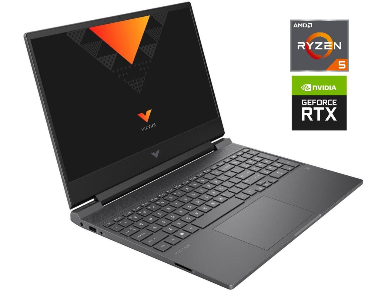 Ігровий ноутбук HP Victus 5-fb1013dx/ 15.6" 1920x1080/ Ryzen 5 7535HS/ 16GB RAM/ 512GB SSD/ RTX 2050 4GB