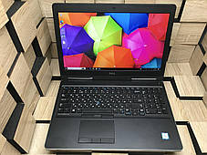 Ноутбук Б-клас Dell Precision 7510/ 15.6" 1920x1080/ i7-6820HQ/ 16GB RAM/ 300GB SSD/ Quadro M1000M 2GB, фото 2