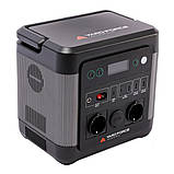 Портативне джерело живлення Yard Force LX PS1200, потужність 1200 Вт, 974Wh, LiFePo4, 248*190*245 мм, 9.8 кг, фото 4