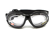 Окуляри захисні з ущільнювачем Global Vision Eliminator RX (clear) Anti-Fog, прозорі з діоптричною вставкою, фото 4
