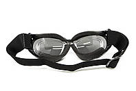Окуляри захисні з ущільнювачем Global Vision Eliminator RX (gray) Anti-Fog, сірі з діоптричною вставкою, фото 5
