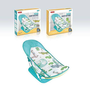 Дитяча підставка для купання немовлят 68167 | Складаний шезлонг для купання