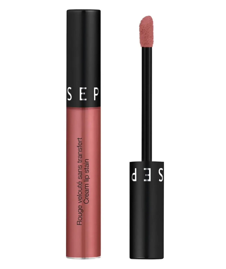Рідка матова помада Sephora Cream Lip stain - 84 Rose Redux (5 ml)