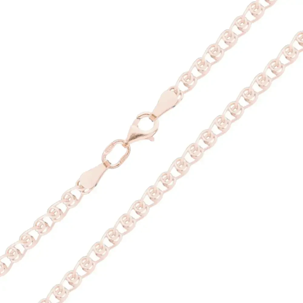 Срібний ланцюг Лав панцирне плетіння 90123105041, фото 1