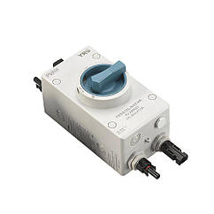 Ручний вимикач, 1000V, 32A, 4P, IP66, вхід верх-низ, Grey