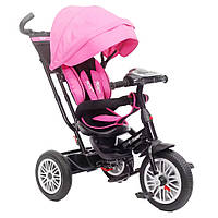 Велосипед 3-х колісний TR2406 з пультом, рожевий