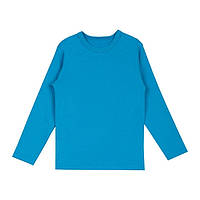 Підлітковий лонгслів універсальний GABBI LS-24-1 Синій на р.104 (14246)