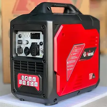 Бензиновий інверторний генератор Asaman AS2000i на 2000 Вт із ручним стартером Інверторний генератор для дому Лучшая цена