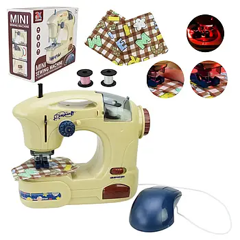 Іграшка швейна машинка 6815A, на батарейках, світло, звук, виконує строчку Лучшая цена