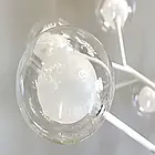 Змінна підвісна біла люстра 887/27WH, фото 4