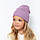 Шапка Nancy (віскоза) орхідея, фото 3