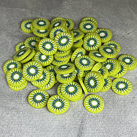 Наповнювач з полімерної глини "Ківі" d 1,1 см, упаковка ≈15 грам, Зелений