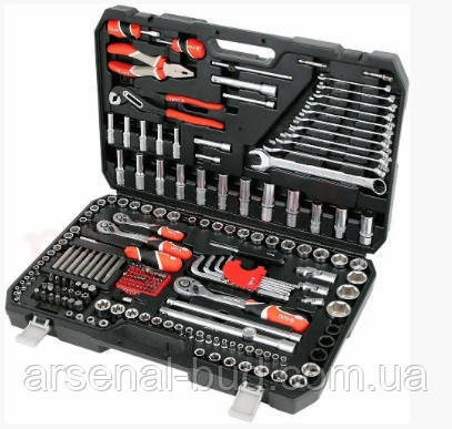 Набір інструментів (ключів) універсальний , професіональний,   Yato   YT-38941 на 225 предметів, фото 1