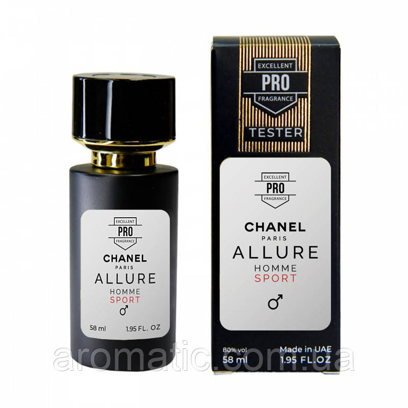 Chanel Allure Homme Sport TECТЕР PRO чоловічий 58 мл, фото 1