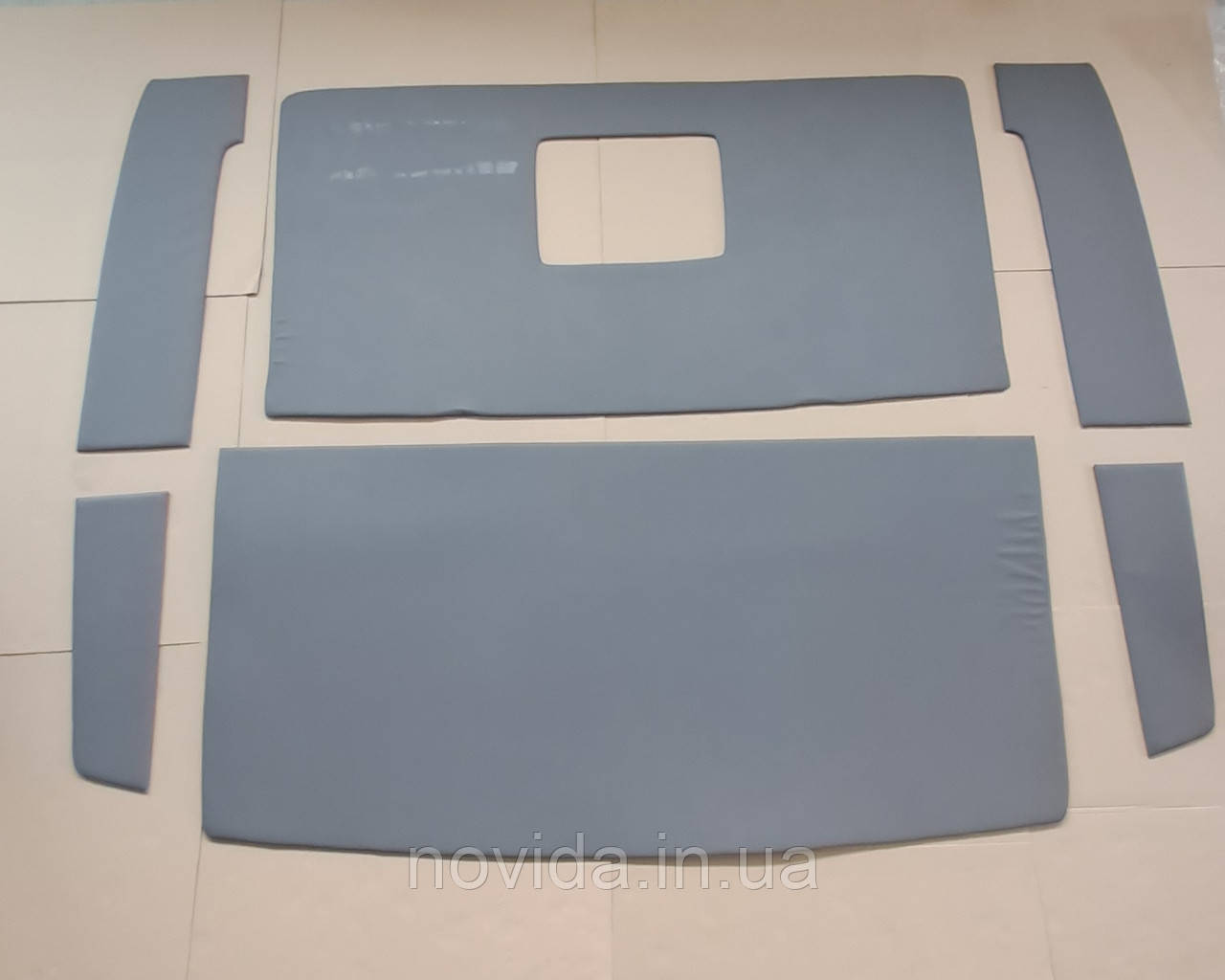 Оббивка кабіни КАМАЗ з високим дахом без спального місця (сіра) 53205-5000000