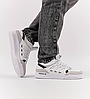 Кросівки чоловічі Adidas Drop Step low White Кеди Адідас Дроп Степ білі шкіряні модні низькі, фото 11