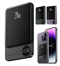 Повербанк Magsafe JYD Q9M 10000 mAh павер магнітний бездротовий power bank заряджання magnetic iphone YU227