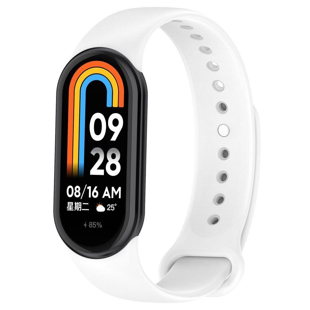 Силіконовий ремінець для Xiaomi Mi Smart Band 9 (White), фото 1