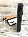 Power Bank 50000 mah Коричневий з екраном 3 USB + ліхтарик, павер банк SV227, фото 5