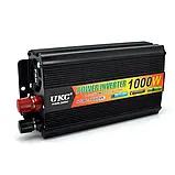 Інвертор автомобільний перетворювач напруги UKC 12V-220V 1000W SV227, фото 4
