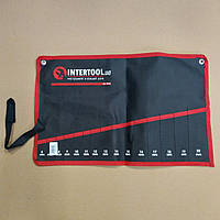 Чохол для гайкових ключів 15 кишень від 6 до 22 ключа пр-во INTERTOOL BX-9015