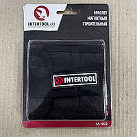 Браслет будівельний магнітний 360×90 мм, 10 магнітів, балістичний нейлон 1680D INTERTOOL SP-1002