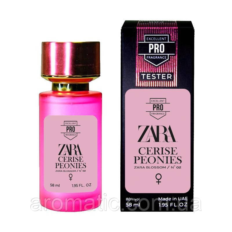 Zara No02 Cerise Peonies ТЕСТЕР PRO жіночий 58 мл