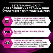 АКЦІЯ Pro Plan Veterinary Diets Urinary сухий корм при сечокамяній хворобі у котів 1,5 кг, фото 5