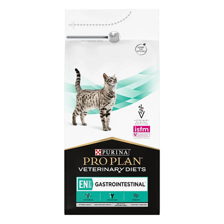 АКЦІЯ Pro Plan Veterinary Diets EN Gastrointestinal сухий корм при захворюваннях ШКТ у кішок 1,5 кг, фото 1