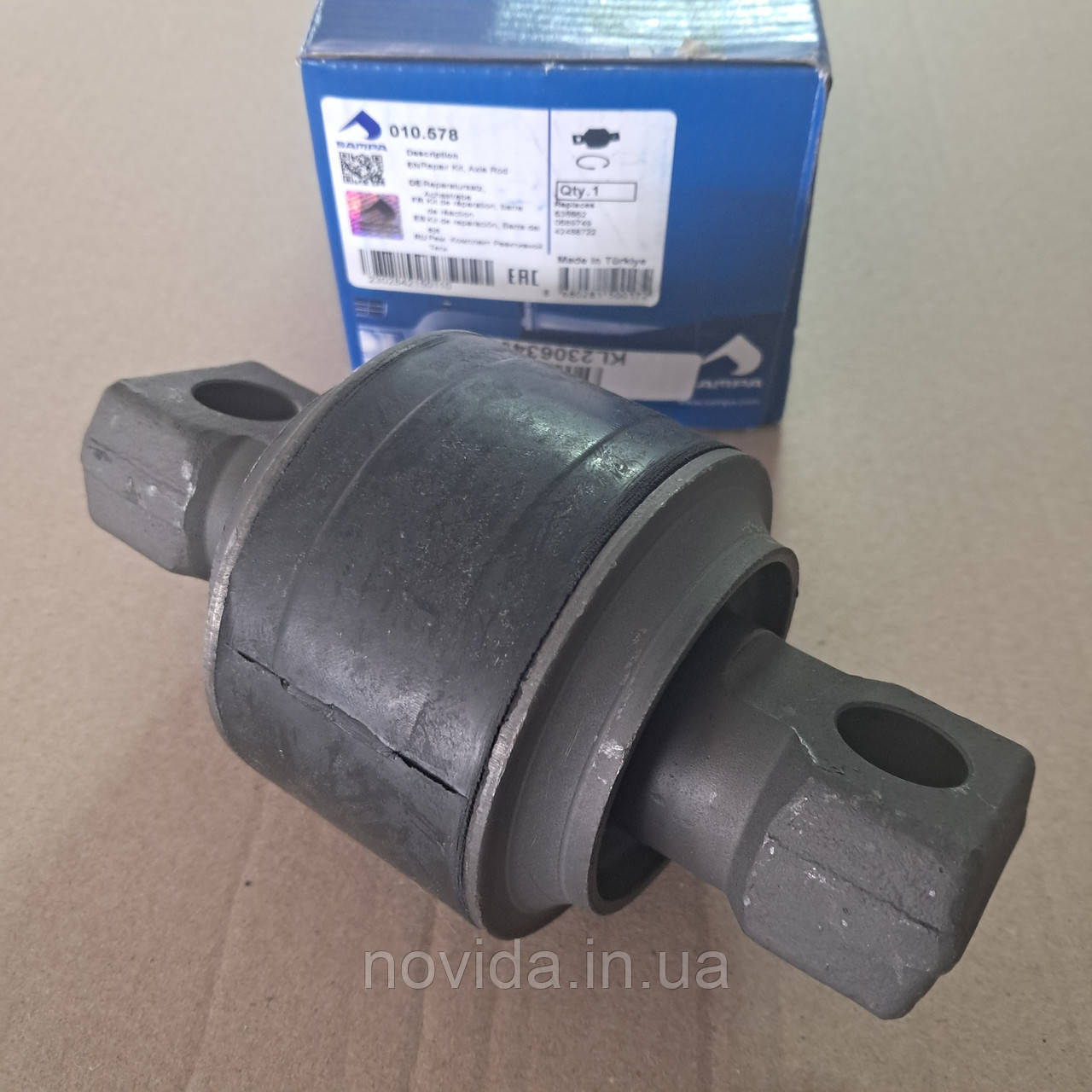 Ремкомплект реактивної тяги DAF, IVECO, MAN, MB, SCANIA, SETRA, NEOPLAN (пр-во Sampa). 010.578